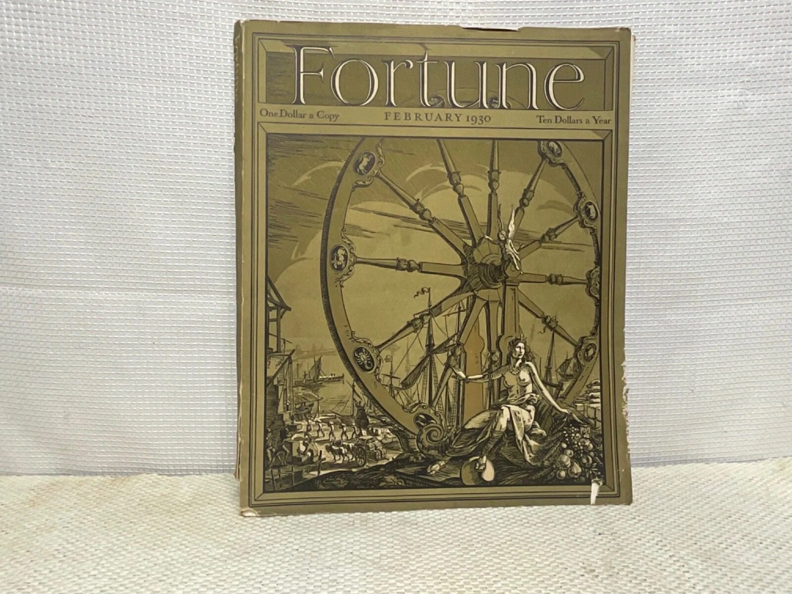 10 Fortune Magazines 1930 full year(minus April), Includes Volume 1 number 1 FEB