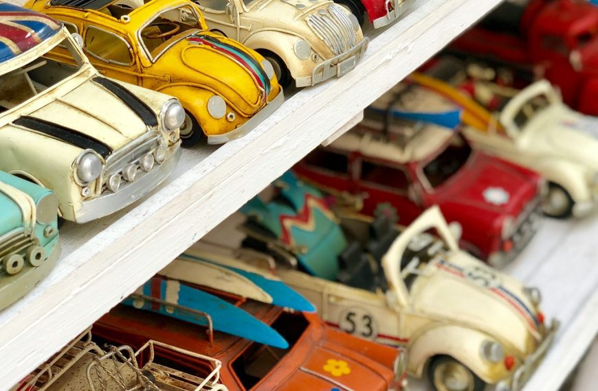 assorted-color vehicle scale model lot