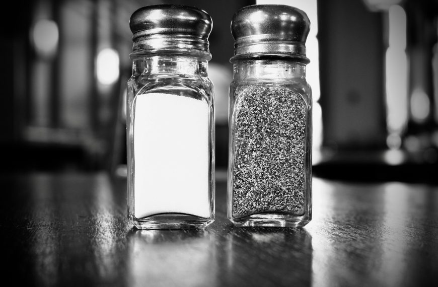two condiments shakers