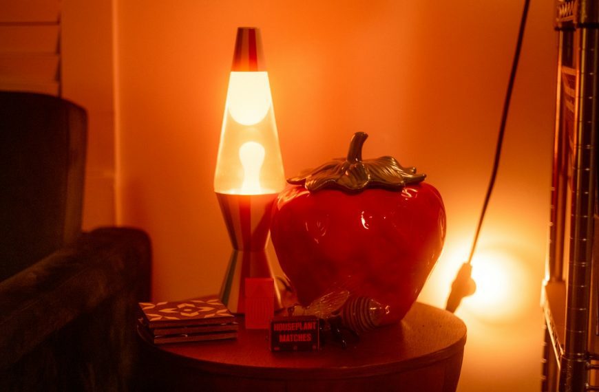 a vase sitting on a table