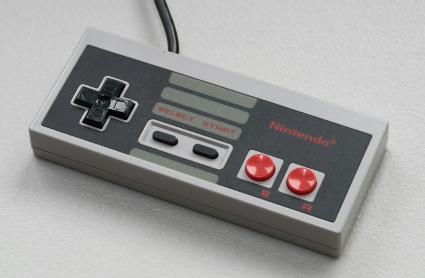 a close up of a nintendo game controller
