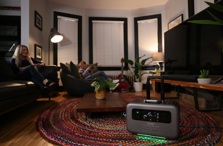 a woman sitting on a couch in a living room