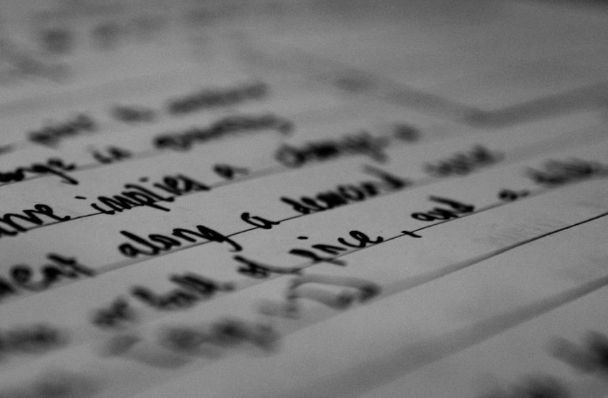 a close up of writing on a piece of paper