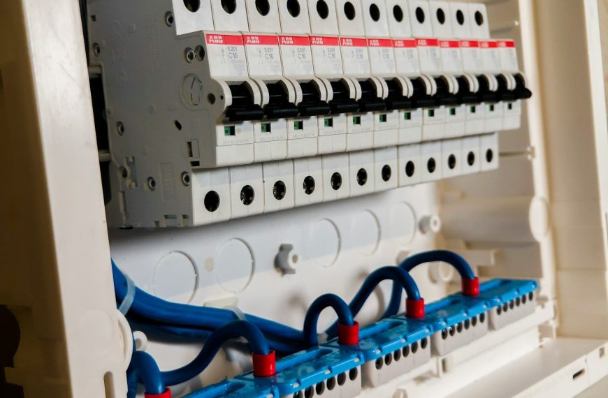 white circuit breakers