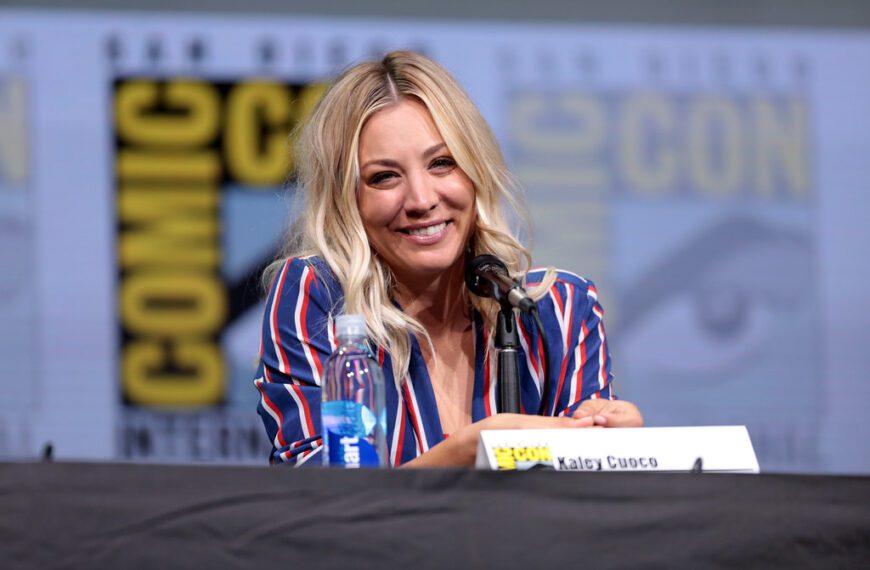 Kaley Cuoco’s Bold, Patterned Kitchen Is Setting the Tone…