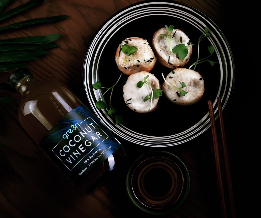 food, dish, vinegar, appetizer, coconut vinegar, condiment, delicious, healthy, nutrition, chopstics, restaurant, flat lay, vinegar, vinegar, vinegar, vinegar, vinegar, coconut vinegar, coconut vinegar, coconut vinegar