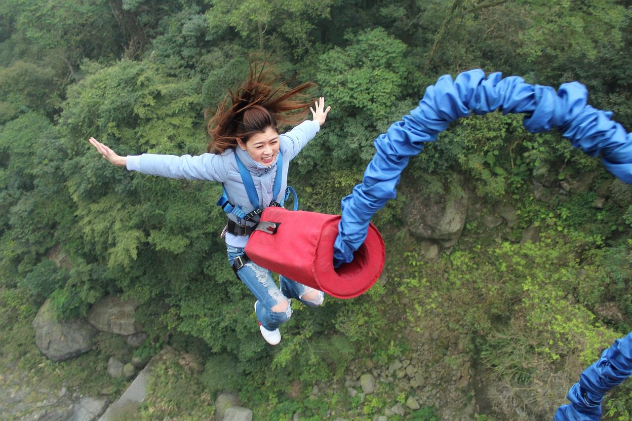 bridge, landscape, jump, extremely abnormal conditions, bungee, bungee, bungee, bungee, bungee, bungee