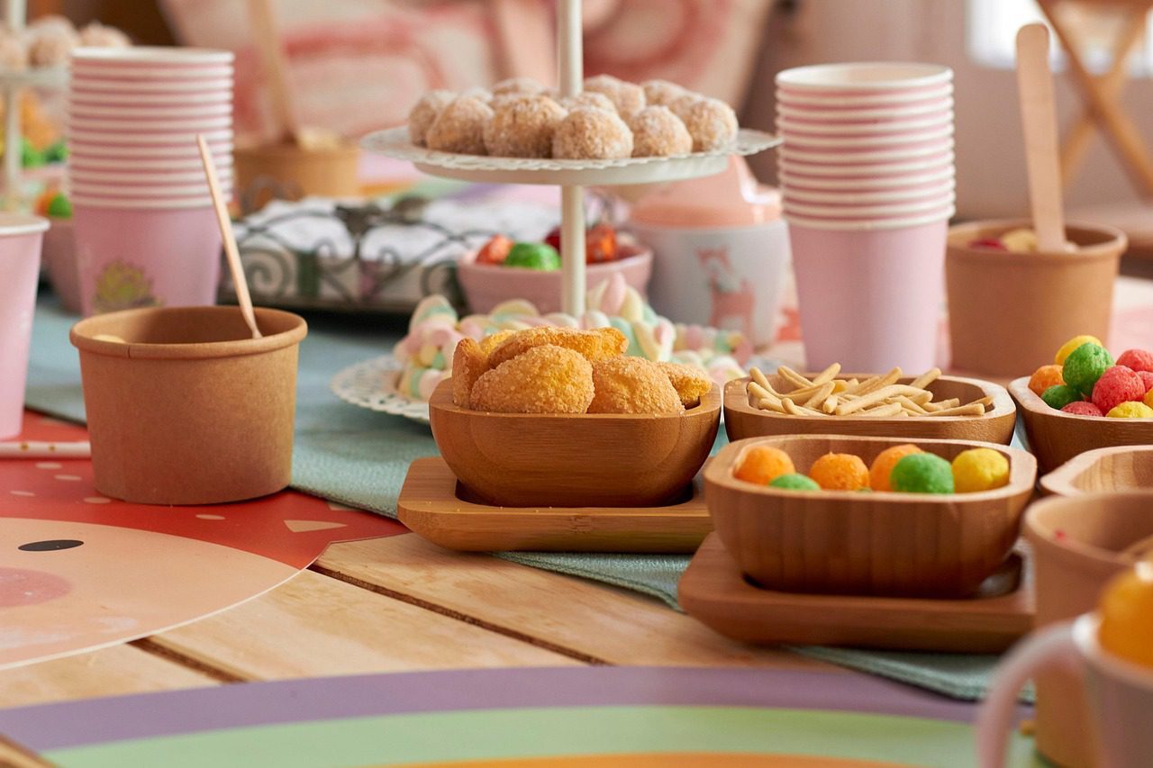 cookies, happy birthday, cups, biscuits, celebration, party