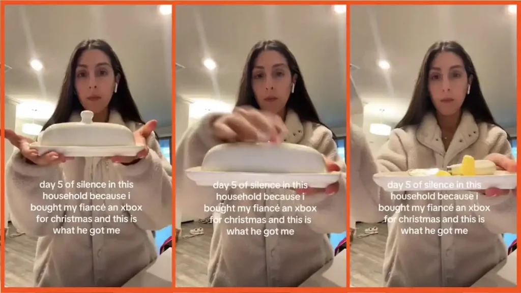 TikTok Tells Woman ‘Your Husband Doesn’t Love You’ After She Gifts Him an Xbox — and Receives a Butter Dish in Return