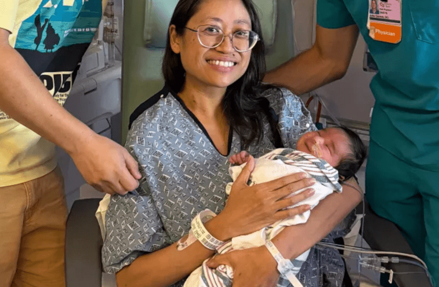 Doctors Find Nearly Full-Term Baby Boy Hidden Behind 22-Pound…