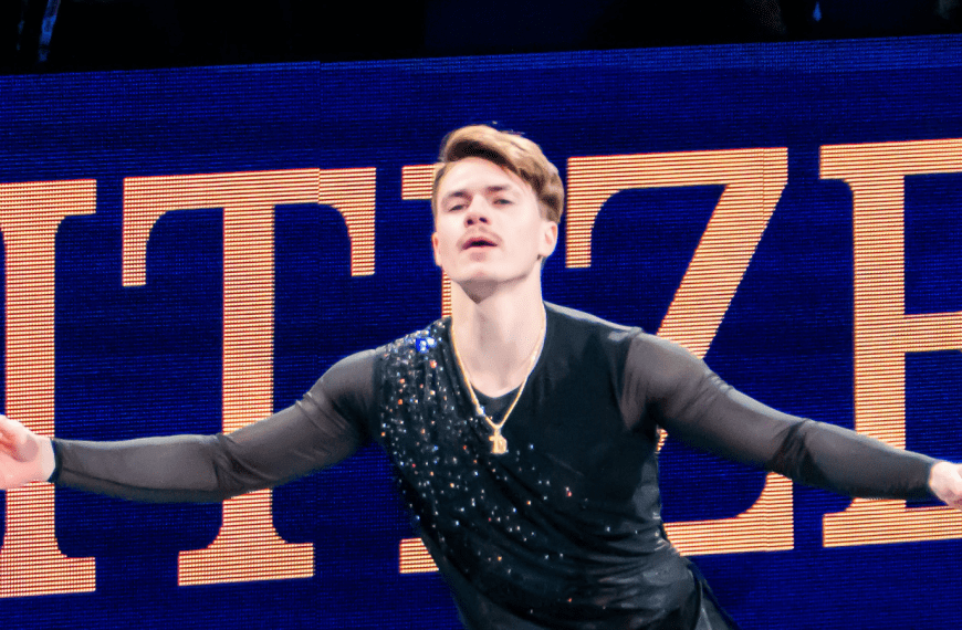 Figure Skater Breaks Down In Tears During Tribute To Parents One Year After Plane Crash