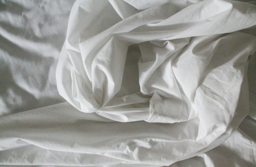 white textile
