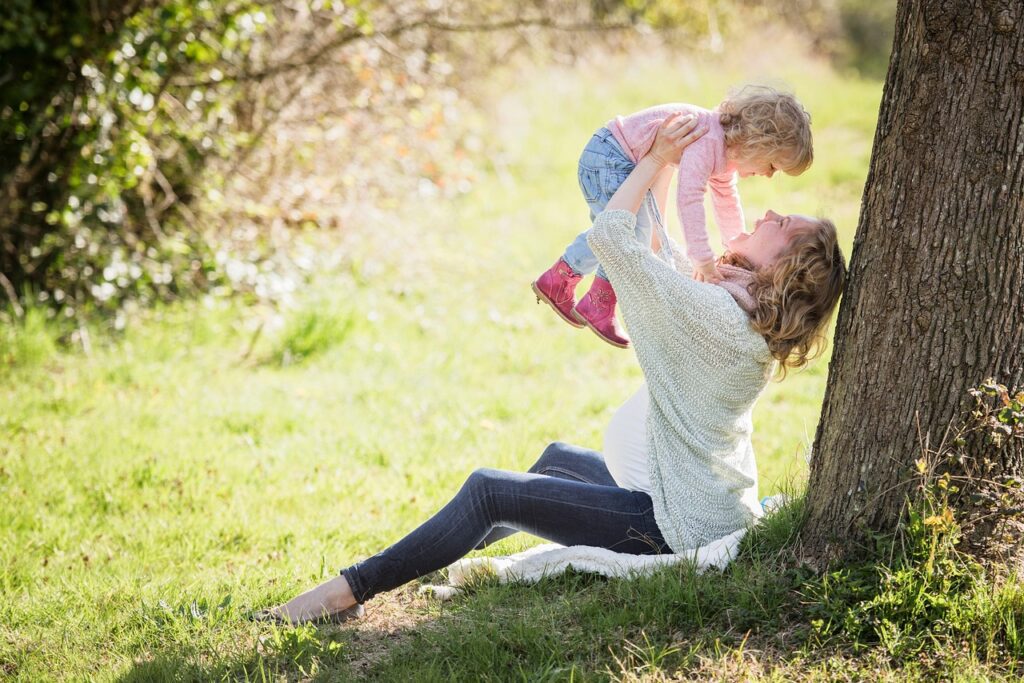 park, mother, girl, mama, child, toddler, landscape, tree, pregnant, family, nature, fun, baby, happy mothers day, offspring, mom, mum