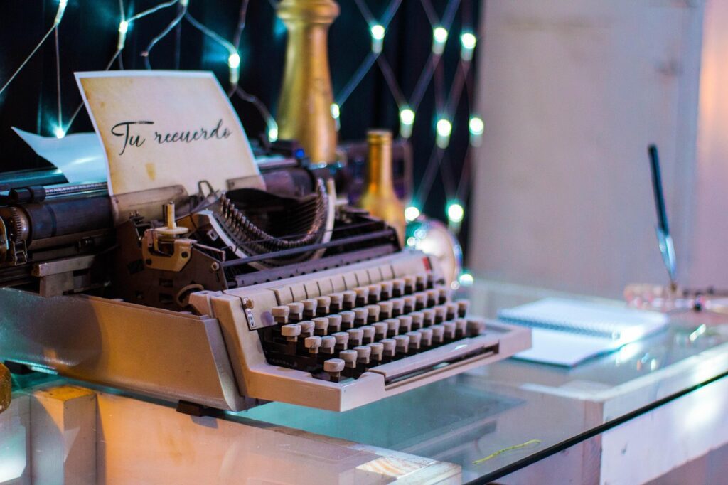 typewriter, decor, event, retro, cards, vintage, style, writer, design, typewriter, writer, writer, writer, writer, writer
