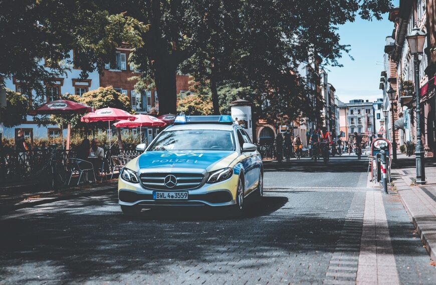 police, patrol car, police car, blue light, vehicles, cyclist, karlsruhe, police, police car, police car, karlsruhe, karlsruhe, karlsruhe, karlsruhe, karlsruhe