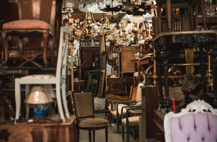 assorted-color chairs