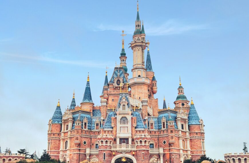 brown and blue concrete castle under blue sky during daytime
