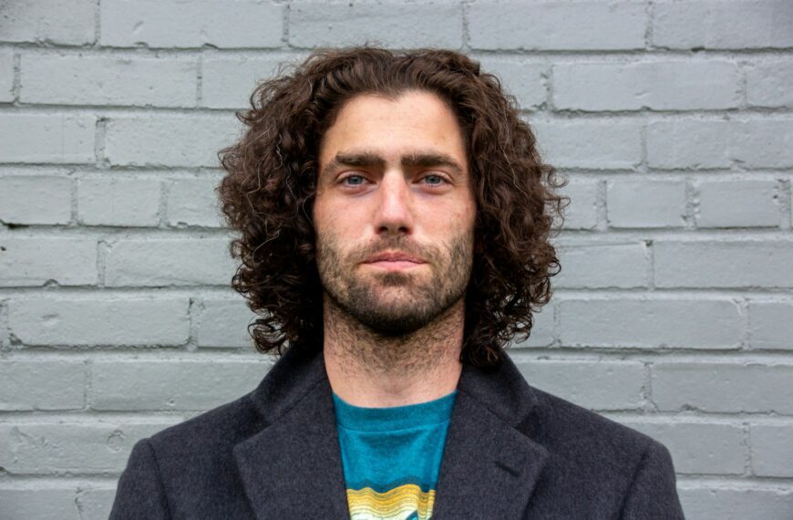 man in black suit jacket