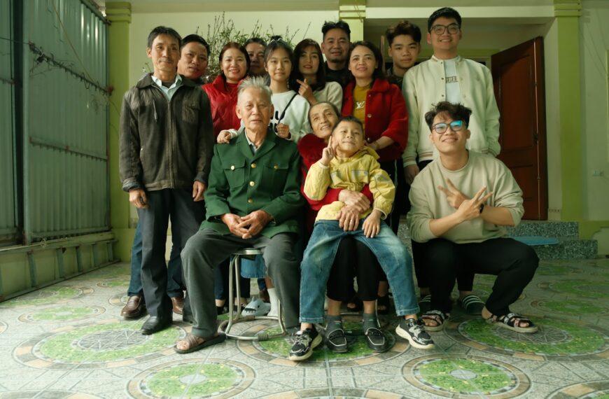 a group of people posing for a picture