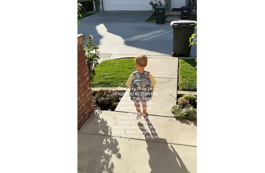“Coop on a Stoop” Heads to His First Day&hellip;