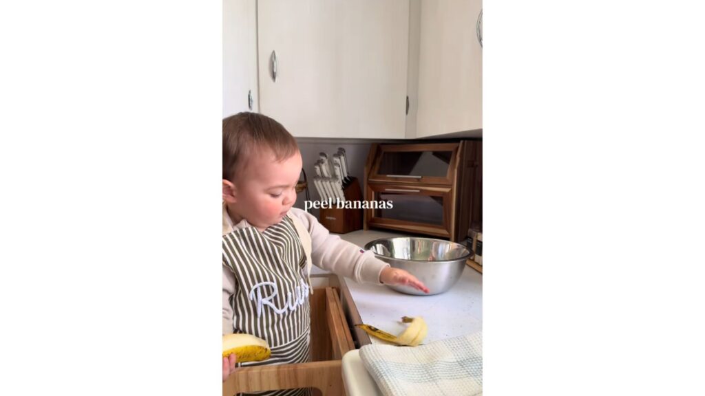 Mom Starts Teaching Her Son to Cook at 12 Months and Says Toddlers Can Do Far More Than Adults Expect