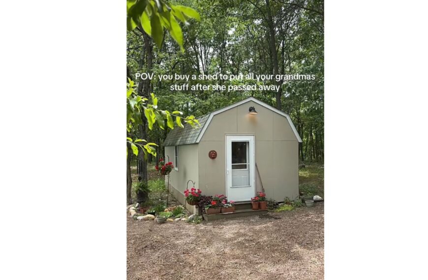 Teen Builds a Backyard “Nana Cave” to Honor His&hellip;