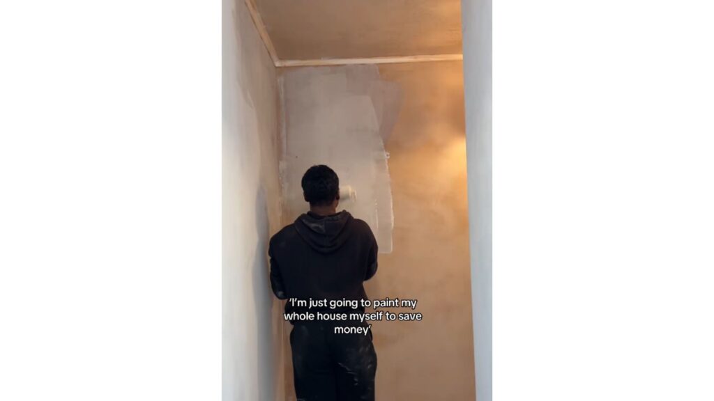 Woman Paints Her Entire House Alone in 10 Days to Save Thousands — Then Admits She Has Regrets