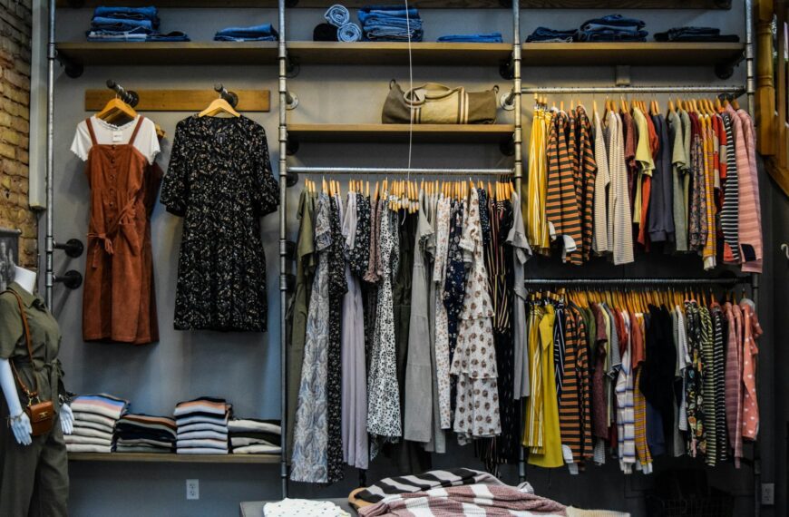 assorted-color clothes