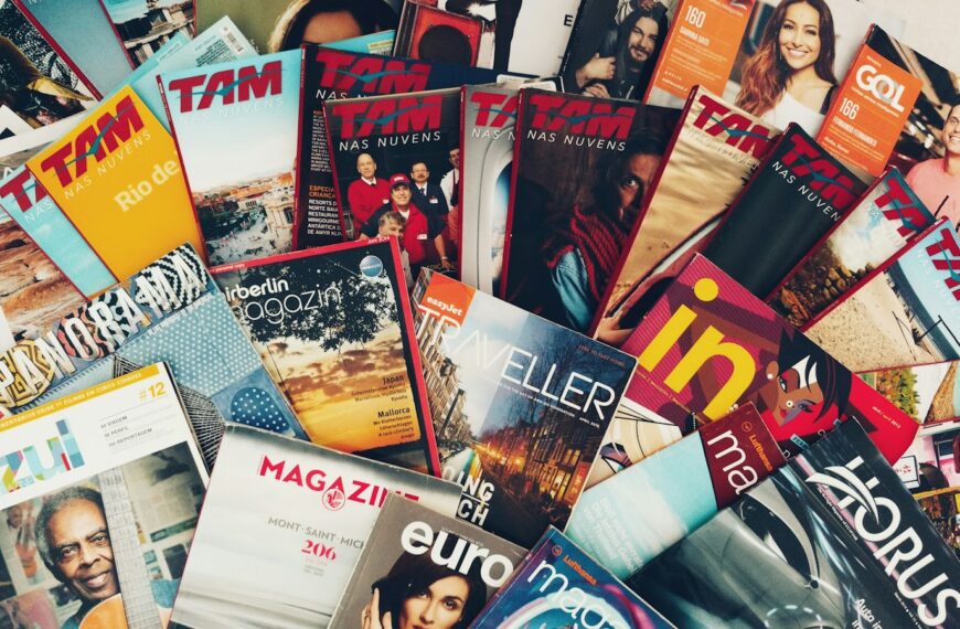 magazine lot