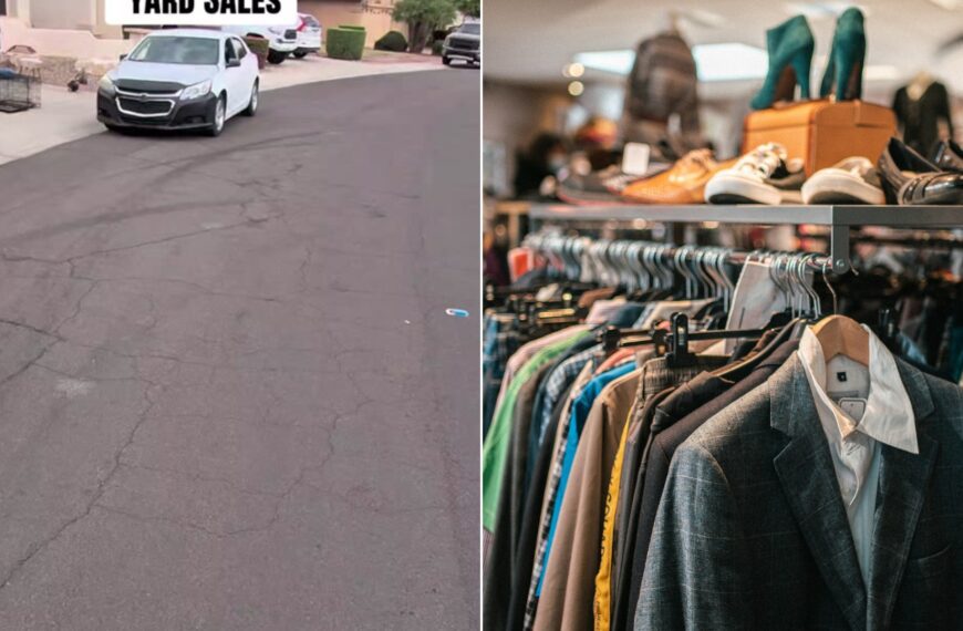 Reseller Buys Six Salty Crew Shirts for Six Dollars Total at a Yard Sale and Plans to List Them Online for Abo