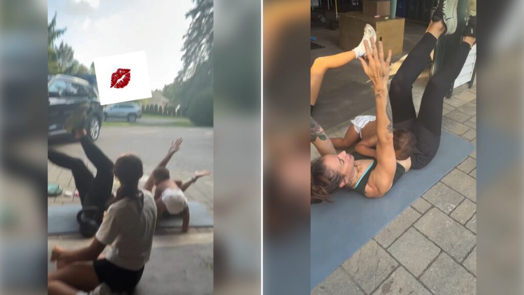 Two stills from an Instagram reel by @its_me_melis_.