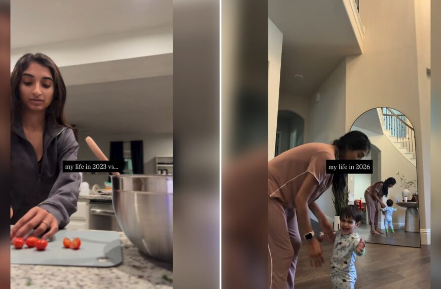 Two stills from an Instagram reel by @journeywithdrish.