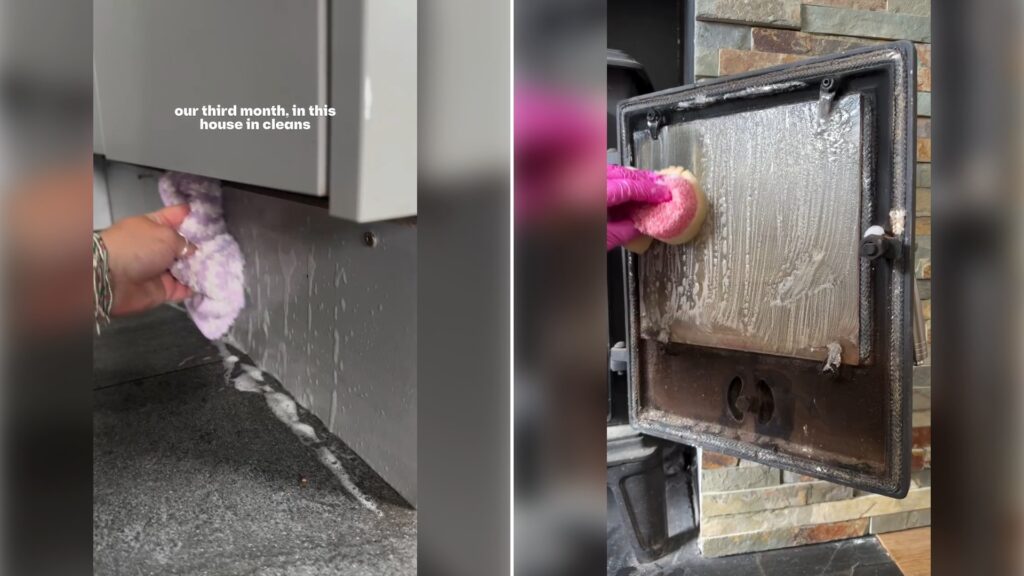 Two stills from an Instagram reel by @jottiesjournal.