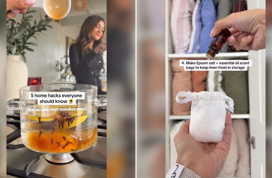 Two stills from an Instagram reel by @mama_mila_au.