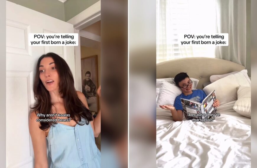 Two stills from an Instagram reel by @therealjohannariehm.