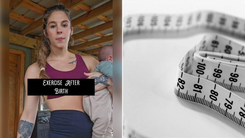 Left: cover still from a TikTok video by @encompassfarming. Right: Close-up of a tape measure with selective focus (Unsplash photo by Siora Photography).