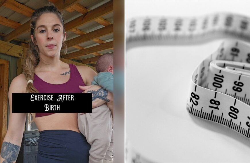 Left: cover still from a TikTok video by @encompassfarming. Right: Close-up of a tape measure with selective focus (Unsplash photo by Siora Photography).