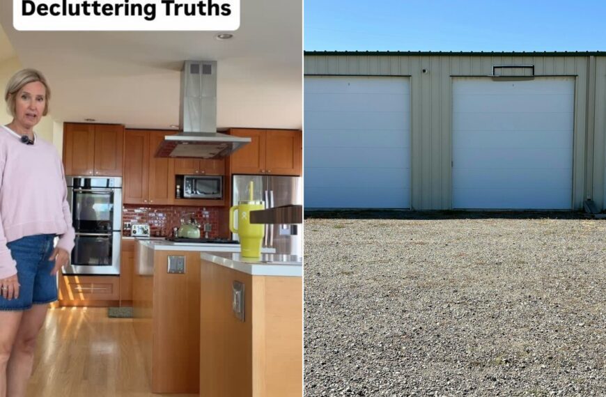 Cover of @method_seattle's Instagram reel beside an Unsplash photo by Adam Winger of a row of white storage unit doors