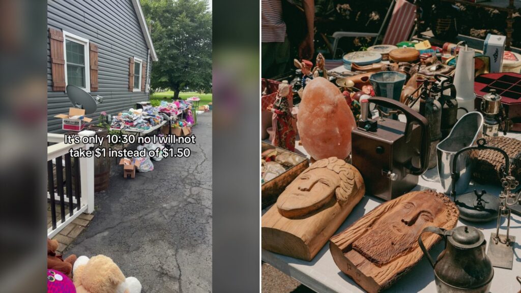 Garage Sale Seller Says She Is Happy to Barter on Prices Except When Shoppers Try It Before Lunch on the Very First Morning
