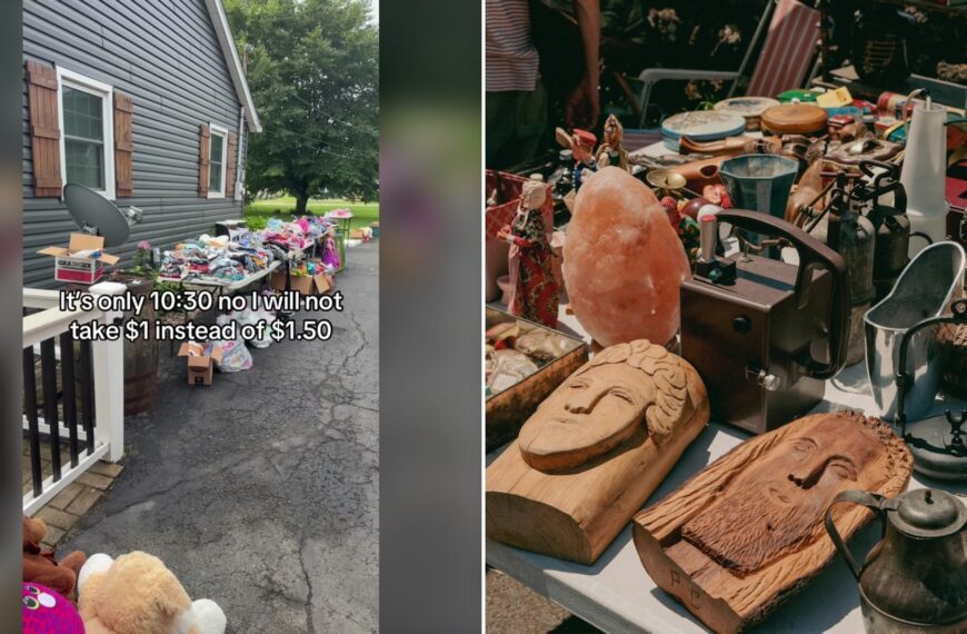 Garage Sale Seller Says She Is Happy to Barter on Prices Except When Shoppers Try It Before Lunch on the Very First Morning
