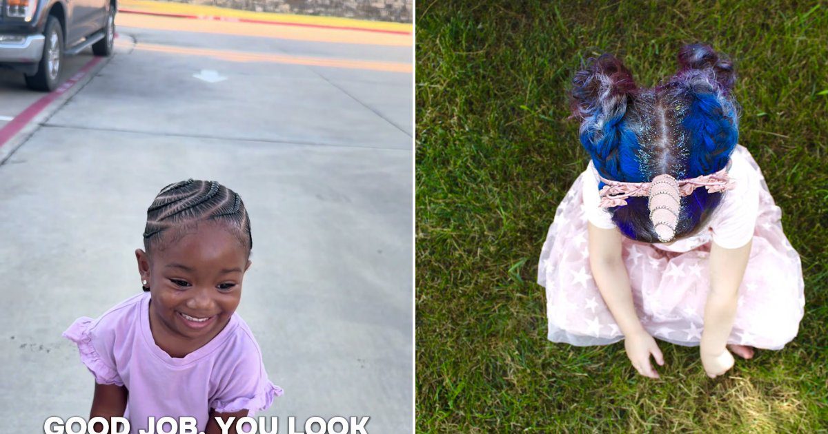 Toddler sitting in the grass