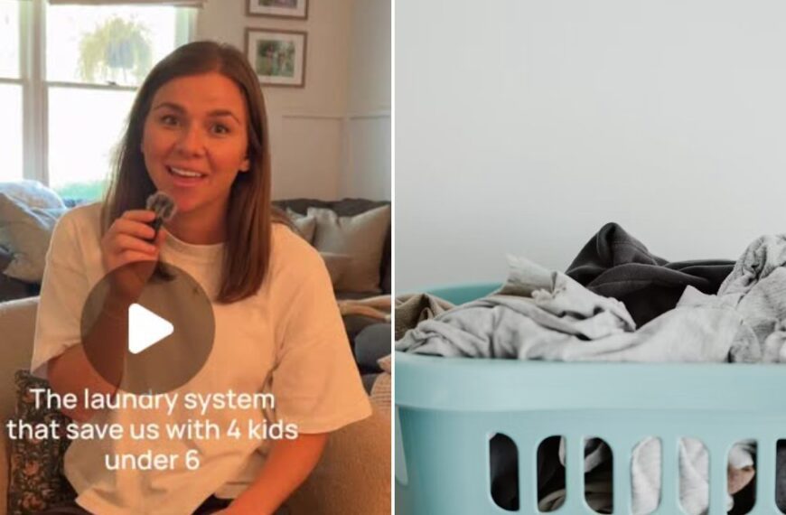 Basket of laundry