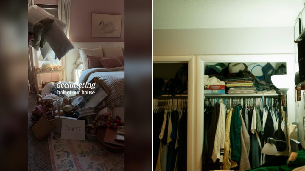Mom of Two Little Boys Getting Rid of Over Half Her Family's Stuff Opens Up the Closet She Calls the Second Worst Spot in the House