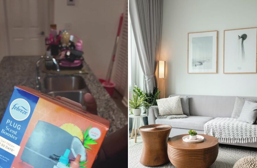Tidy living room