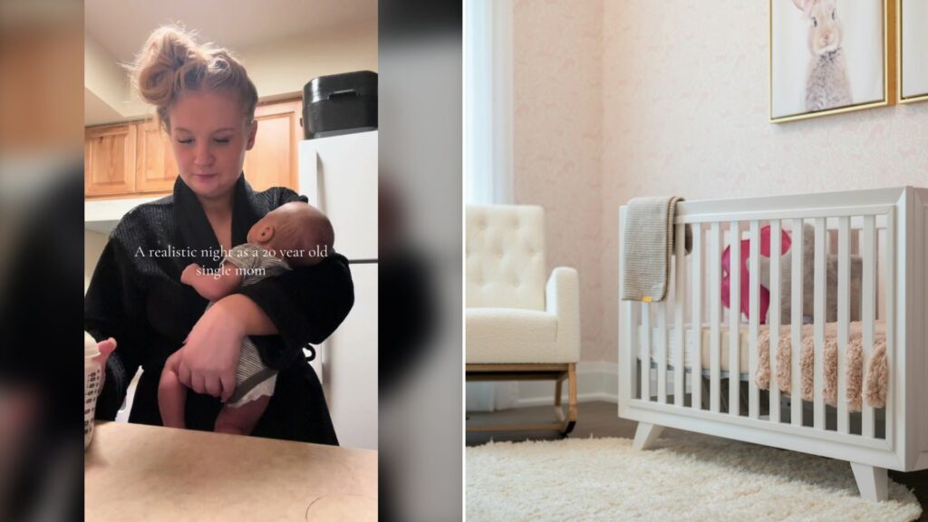New Single Mom Shows the Raw Postpartum Reality of Caring for Her Baby Alone and Has One Warning About Choosing Who You Have Kids With