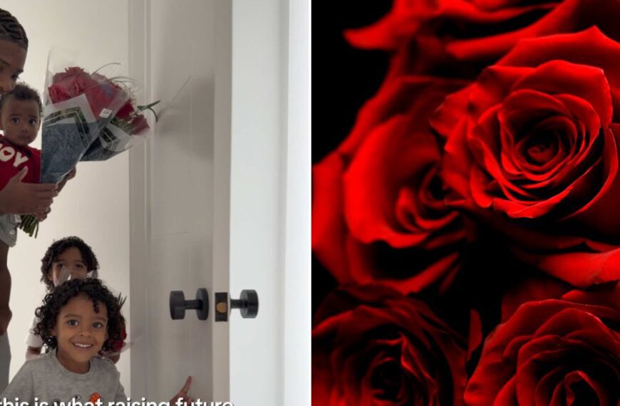 Bouquet of red roses