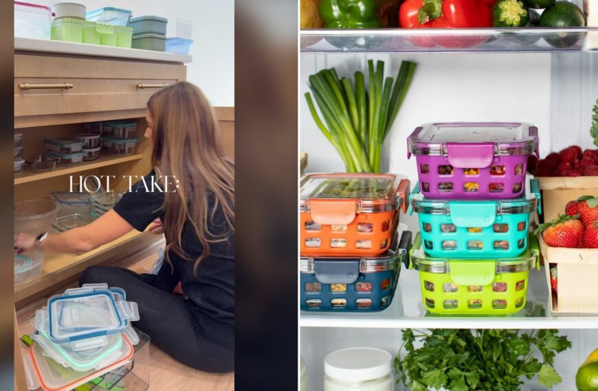Professional Organizer Says Stop Keeping Food Container Lids in a Separate Pile and Has a Blunt Rule for Any Container Missing One