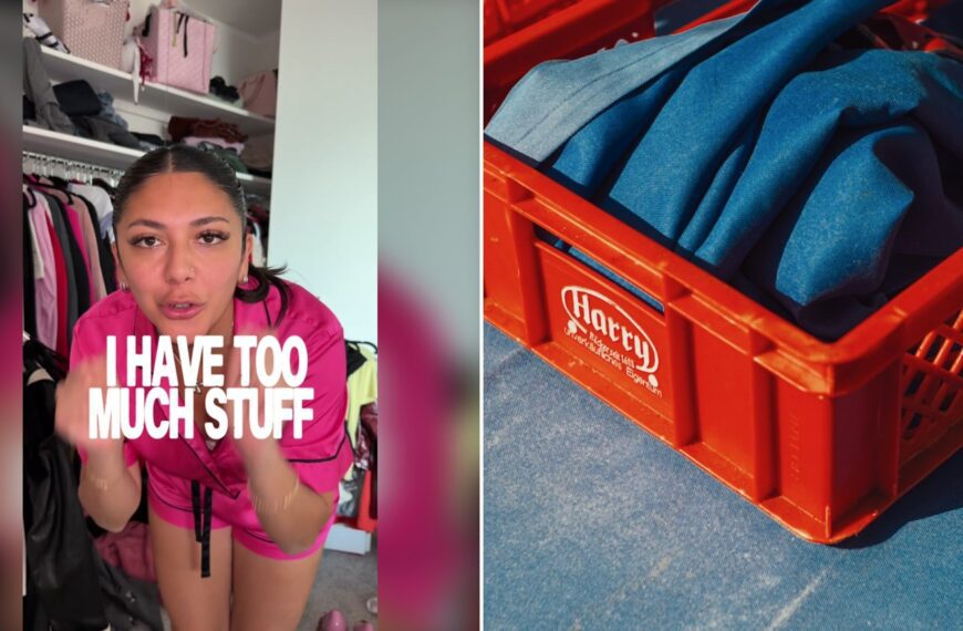 Woman Fed Up With Feeling Buried in Clutter Sets Out to Pick 50 Things to Donate in One Day With Less Than 75 Days Left in the Year