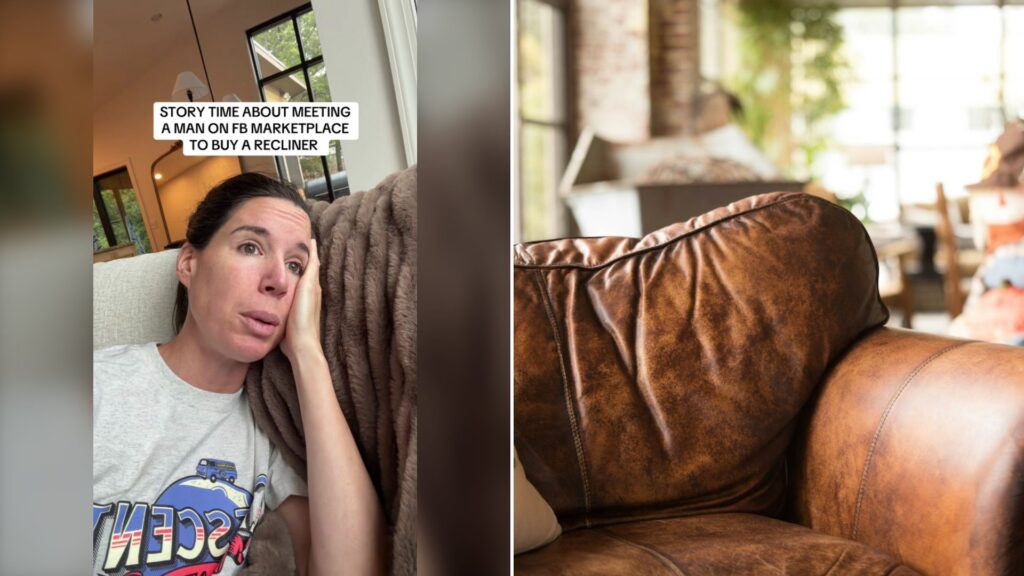Woman Nervously Drove to a Stranger's Home in Rural Alabama to Buy a Marketplace Recliner and Found His Furniture Came From Her Stepdad's Store